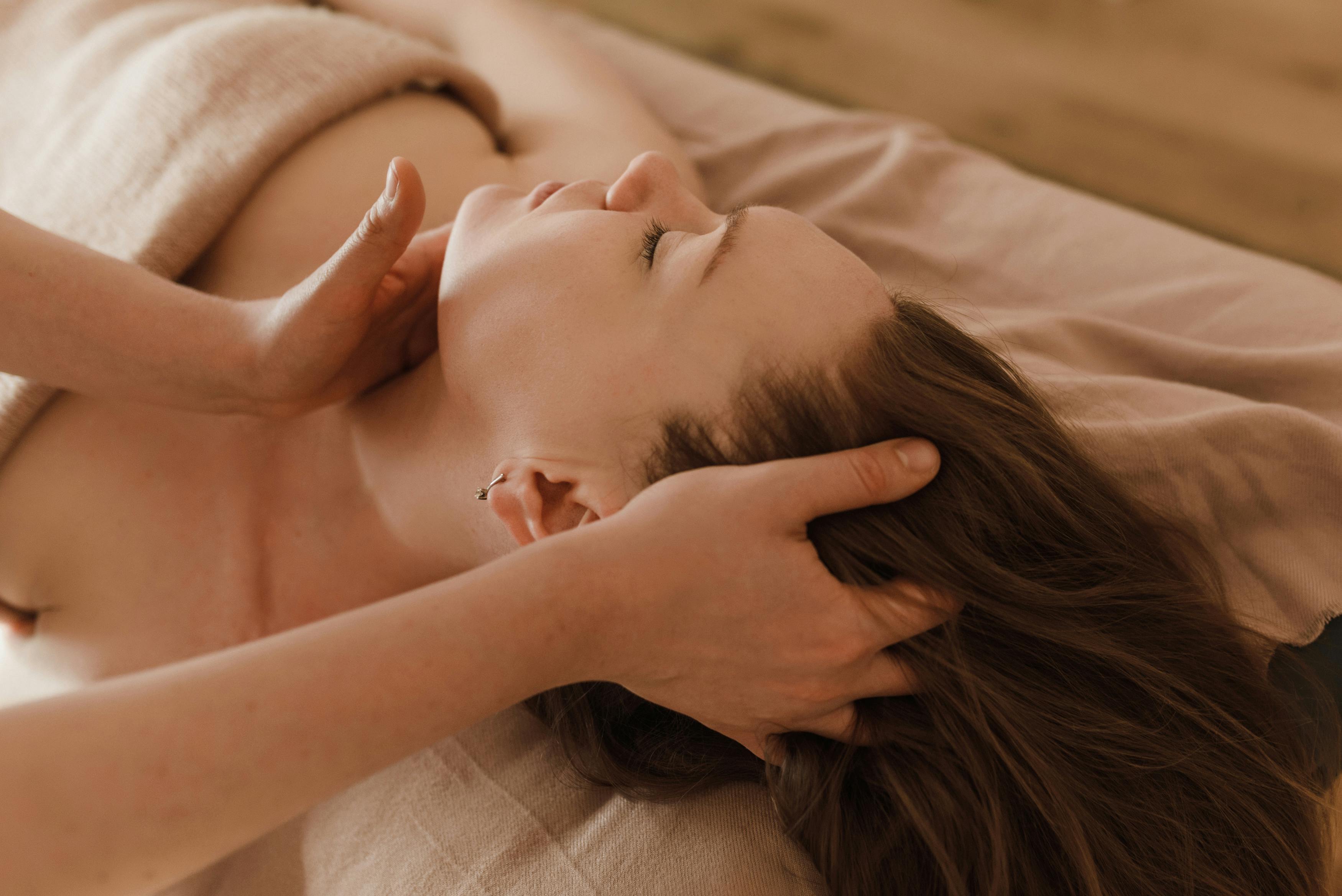 Anti-Migräne Kopfmassage