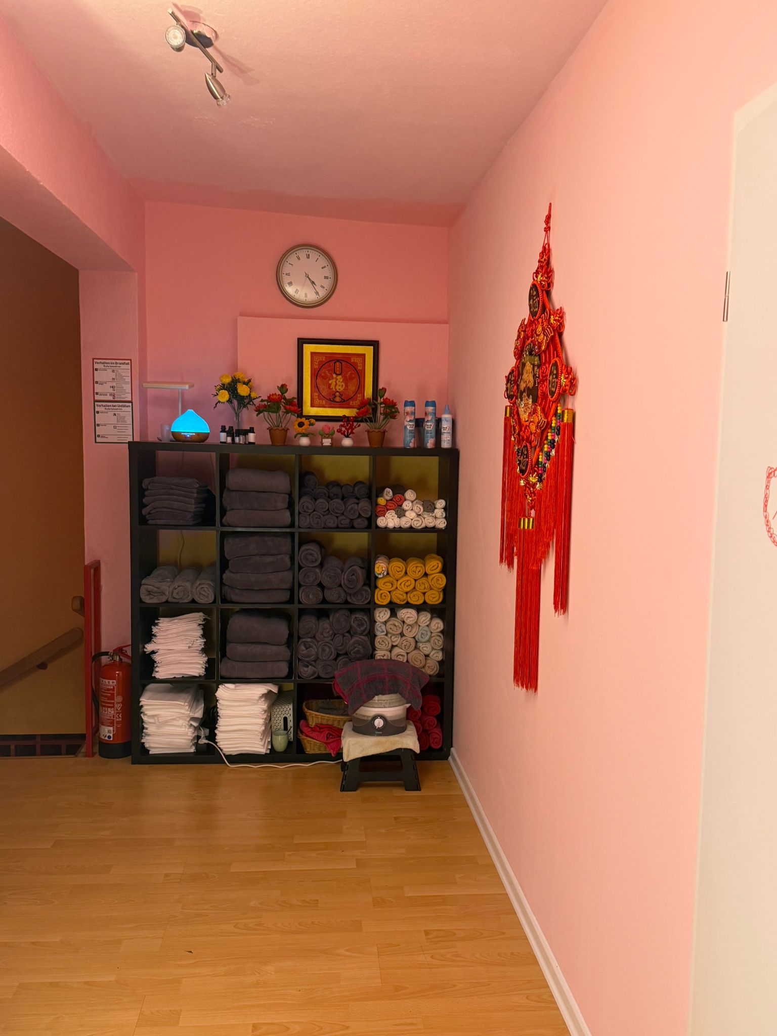 Handtuch-Organisation